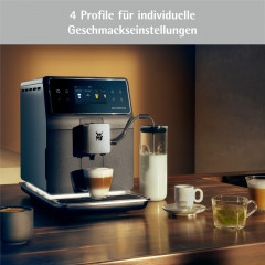 WMF WMF Kaffeevollautomat Perfection 880L, 18 Getrankespezialitaten, Double Thermoblock, 1l Milchbehalter  Полностью автоматическая кофемашина WMF Perfection 880L, 18 напитков, двойной термоблок, контейнер для молока 1 л.