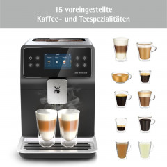 WMF WMF Kaffeevollautomat Perfection 880L, 18 Getrankespezialitaten, Double Thermoblock, 1l Milchbehalter  Полностью автоматическая кофемашина WMF Perfection 880L, 18 напитков, двойной термоблок, контейнер для молока 1 л.
