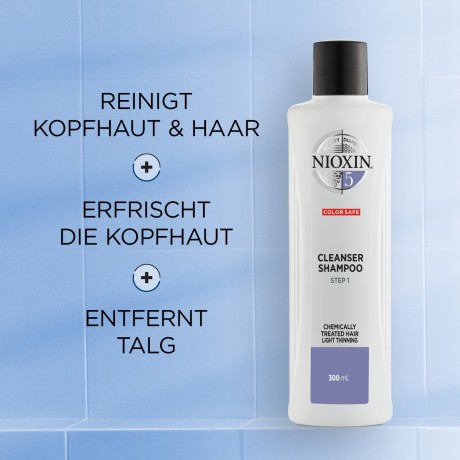 Nioxin System 5 Cleanser Shampoo Очищающий шампунь System 5
