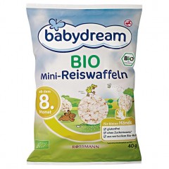 babydream Bio Mini-Reiswaffeln 40 г