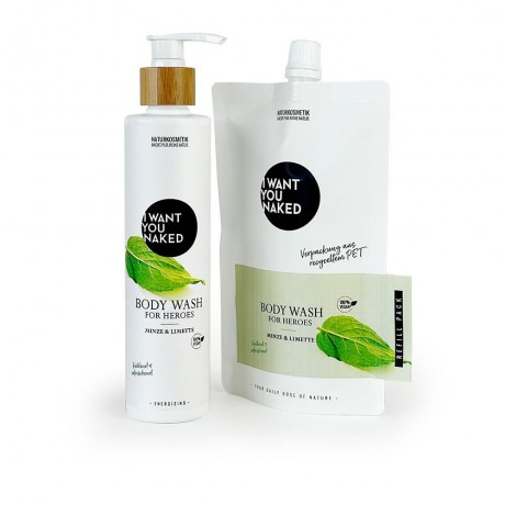 I WANT YOU NAKED BODY WASH FOR HEROES Refill  Жидкость для мытья тела FOR HEROES Refill