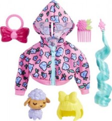 Mattel Barbie Extra Pet  Fashion Accy Pack (Floral) Набор аксессуаров Barbie Extra Pet Fashion (цветочный)