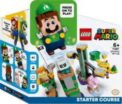 LEGO Super Mario 3er Set: 71387 Abenteuer mit Luigi - Starterset + 71392 Frosch-Mario Anzug + 71393 Bienen-Mario Anzug Набор Super Mario из 3 предметов: 71387 Adventures with Luigi — Starter Set + 71392 костюм Frog Mario + 71393 костюм Bee Mario