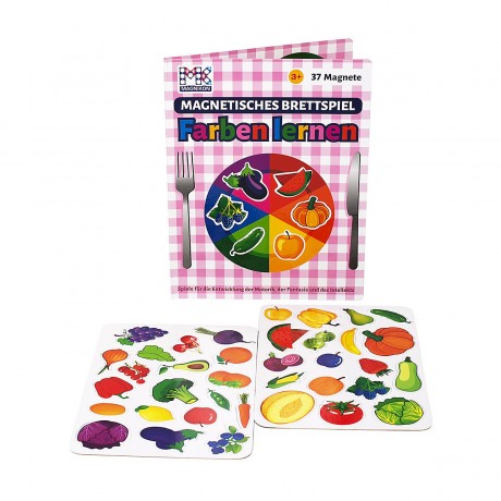 MAGNIKON Magnetspiel Farben lernen Магнит игра учим цвета