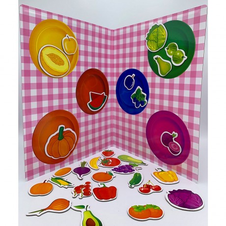 MAGNIKON Magnetspiel Farben lernen Магнит игра учим цвета