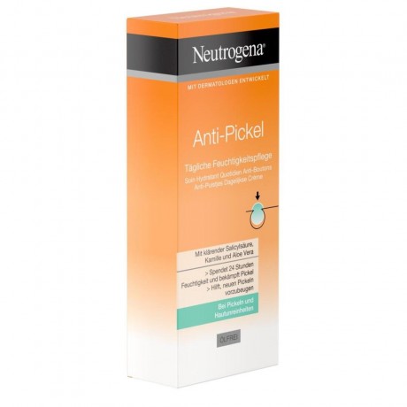 Neutrogena Tagliche Feuchtkeitspflege quot;Anti-Pickelquot; olfrei Ежедневный увлажняющий уход «Против прыщей» без масла