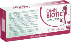 OMNI BIOTIC iMMUND 30stk, Бактерии + витамин D для укрепления иммунитета для детей и взрослых, леденцы с клубничным вкусом, без сахара, 30 шт