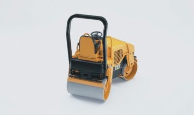 Bruder BRUDER 02433 Tandem Vibrationswalze CAT Тандемный вибрационный каток BRUDER 02433 CAT