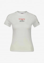 Tommy Hilfiger Print T-shirt white футболка с принтом белый