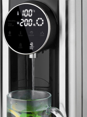 Heinrich?s Heinrich?s Heisswasserspender HWS 8731 Wasserkocher, 2.7 l, 2600,00 W, 7 verschiedene Temperatureinstellungen, Wassertank abnehmbar  Диспенсер для горячей воды Heinrich HWS 8731, чайник, 2,7 л, 2600,00 Вт, 7 различных температурных режимов, съе