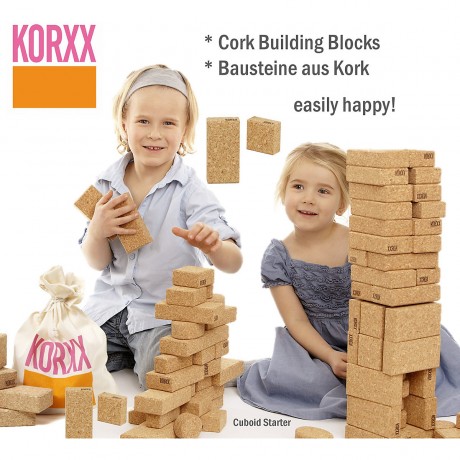 KORXX Korkbausteine Cuboid Starter Пробковые строительные блоки Cuboid Starter