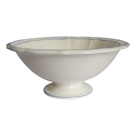 Gien Fayencerie Gien 'Filets Bleus' Salatschussel 2,0 L Салатница Gien "Filets Bleus" 2,0 л