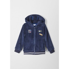 s.Oliver Jacke aus Teddy-Fleece Sweatblazer fur Jungen Толстовка из плюшевого флиса для мальчиков