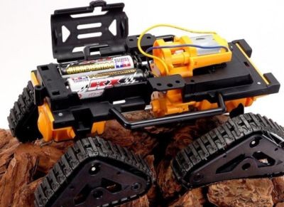 Tamiya Lehrkasten 4-Track Kettenfahrzeug Учебный комплект 4-х гусеничная гусеничная машина