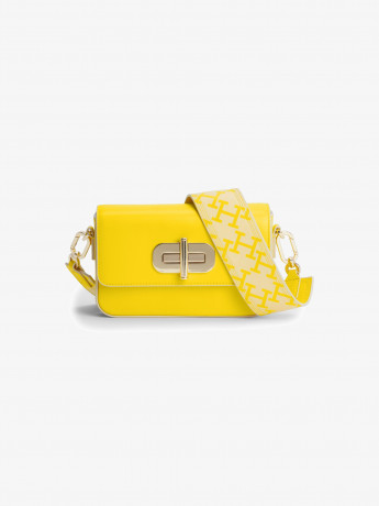 Tommy Hilfiger TURNLOCK JOURNEE MONO Handbag vivid yellow TURNLOCK JOURNEE MONO Сумка ярко-желтый