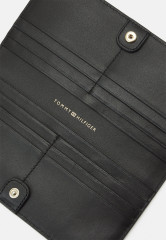 Tommy Hilfiger CASUAL CHIC LARGE WALLET Wallet black БОЛЬШОЙ КОШЕЛЕК CASUAL CHIC Бумажник черный