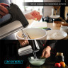 Arendo Arendo Handmixer, 500 W, Elektrischer Handruhrer inkl. 2 Quirle und 2 Knethaken, Handruhrgerat  Ручной миксер Arendo, 500 Вт, электрический ручной миксер, включая 2 венчика и 2 крюка для теста, ручной миксер