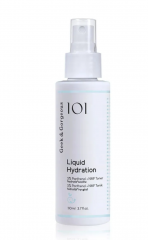 Geek &amp; Gorgeous SET: 101 Liquid Hydration + Gesichtscreme Happier Barrier, Набор для ухода за лицом для женщин (Венгрия), тоник Liquid Hydration 110 мл + крем Happier Barrier 50 мл, увлажнение и восстановление кожного барьера, пантенол 5%, сквалан, керами