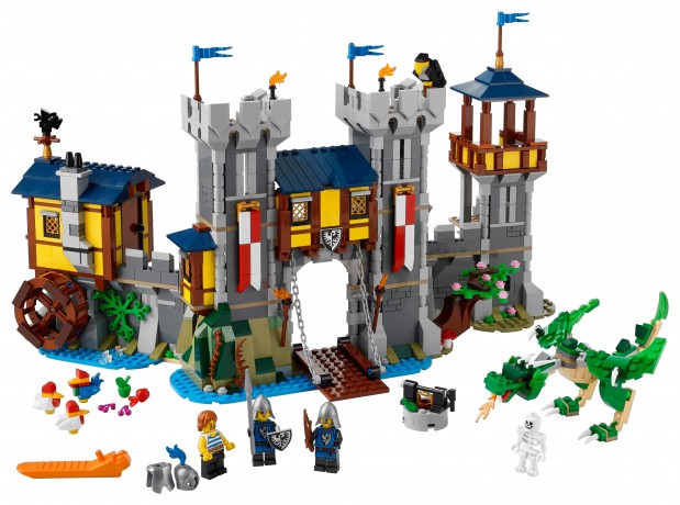 Lego Mittelalterliche Burg Средневековый замок