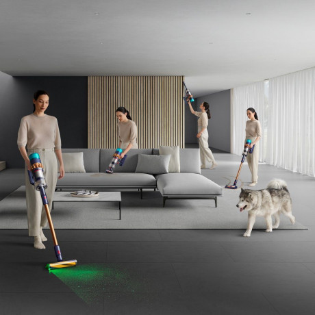 DYSON DYSON Akku-Hand-und Stielstaubsauger Dyson Gen5detect™ Absolute, 752 W, Schliesst 99,9 % der Viren ein?, mit HEPA-Filtration.?  Беспроводной ручной пылесос DYSON Dyson Gen5detect™ Absolute, 752 Вт, улавливает 99,9% вирусов?, с HEPA-фильтрацией.?