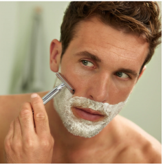 Weleda For Men Rasiercreme  Крем для бритья для мужчин с экстрактами анютиных глазок, козьего и миндального молока, 75мл