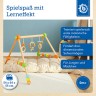 bieco Spieltrapez  Spielbogen fur Babys -Figuren Rasseln Kugeln- Hohenverstellbar Holz Spielbogen Игровая арка-трапеция для малышей