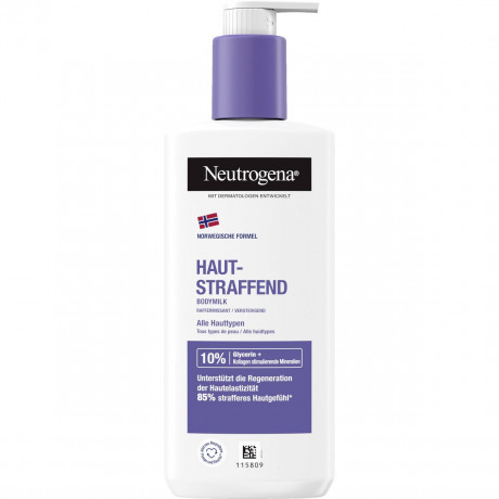 Neutrogena Bodymilk Hautstraffend, 250 ml, Neutrogena Норвежская формула Подтягивающее молочко для тела с глицерином и минеральным комплексом, 250 мл