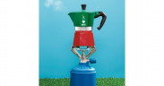 Bialetti Bialetti Moka Express Tricolore, Espressomaschine grun/rot, 6 Tassen grun, rot Bialetti Moka Express Tricolore, эспрессо-машина зеленый/красный, 6 чашек