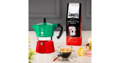 Bialetti Bialetti Moka Express Tricolore, Espressomaschine grun/rot, 6 Tassen  grun, rot Bialetti Moka Express Tricolore, эспрессо-машина зеленый/красный, 6 чашек