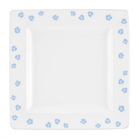 Friesland Friesland Jeverland Strand-Bluten Speiseteller eckig 26x26 cm Friesland Jeverland Beach Blossoms Квадратная тарелка 26x26 см