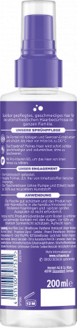 Schauma Leave-In Spray Volume & Collagen, 200 ml, Schauma несмываемый спрей для объёма Volume & Collagen с коллагеном, водяной лилией и термозащитой, 200 мл