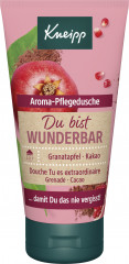 Kneipp Aromadusche Du bist wunderbar Mini, 50 ml, Kneipp ароматный гель для душа Du bist wunderbar с гранатом, какао и миндальным маслом, дорожный формат, 50 мл