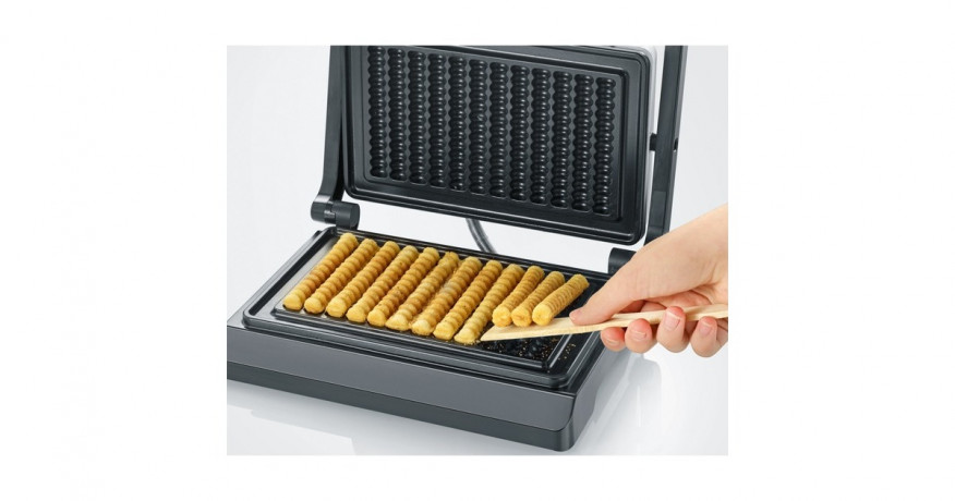 Severin Severin Waffelpommes-Maker, Waffeleisen beige/schwarz, 800 Watt beige/schwarz Вафельница Severin, вафельница бежевый/черный, 800 Вт