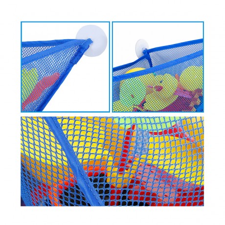 Vicabo Badewannennetz Aufbewahrungsnetz Badespielzeug fur Kinder Банная сетка для хранения игрушек для ванной для детей