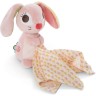 NICI Schmusetier 3D Hase Hopsali mit Mulltuch Мягкая игрушка 3D кролик Хопсали с марлей