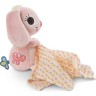 NICI Schmusetier 3D Hase Hopsali mit Mulltuch Мягкая игрушка 3D кролик Хопсали с марлей