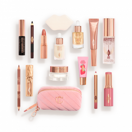 Charlotte Tilbury Hollywood Beauty Wonderland Advent Calendar 2026, Адвент-календарь 2026 с декоративной косметикой для лица, глаз и губ, уходом за кожей и аксессуарами, 15 подарков