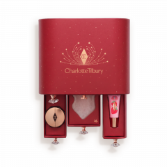 Charlotte Tilbury Hollywood Beauty Wonderland Advent Calendar 2026, Адвент-календарь 2026 с декоративной косметикой для лица, глаз и губ, уходом за кожей и аксессуарами, 15 подарков