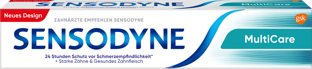 Sensodyne Zahnpasta multicare Original für schmerzempfindliche Zähne Зубная паста 75 мл.