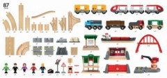 BRIO Strassen  Schienen Set Deluxe Дорожный рельс комплект люкс