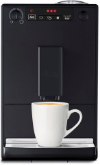 Melitta Melitta Kaffeevollautomat Solo E950-222, pure black, aromatischer Kaffee  Espresso bei nur 20 cm Breite  Полностью автоматическая кофемашина Melitta Solo E950-222, чистый черный, ароматный кофе эспрессо шириной всего 20 см.