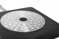 Le Creuset LE CREUSET Aluminium Grillpfanne 28cm  schwarz/ silber LE CREUSET алюминиевая сковорода-гриль 28см