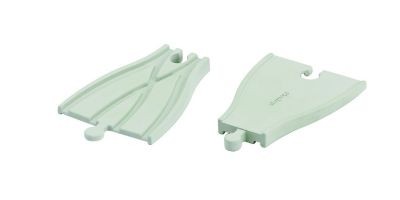 PLANTOYS Planworld Strassen und Schienen Weichen Set Autospielesets Набор Planworld Road and Rail Turnout Set Автомобильные игровые наборы