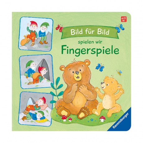 Ravensburger Bild fur Bild spielen wir Fingerspiele Картинка за картинкой играем в пальчиковые игры
