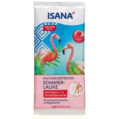 ISANA Kaltwachsstreifen Sommerlaune 20 шт.