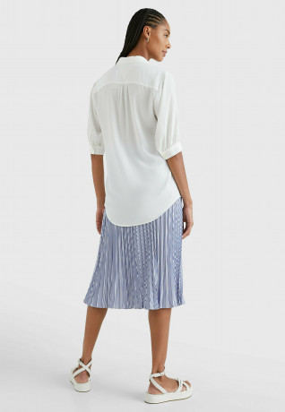 Tommy Hilfiger REGULAR FIT Button-down blouse ecru REGULAR FIT Блузка на пуговицах экрю
