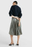 Tommy Hilfiger LAME MONOGRAM Pleated skirt th monogram metallic LAME MONOGRAM Плиссированная юбка монограмма металлик