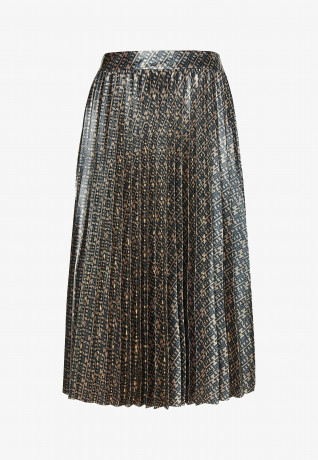 Tommy Hilfiger LAME MONOGRAM Pleated skirt th monogram metallic LAME MONOGRAM Плиссированная юбка монограмма металлик