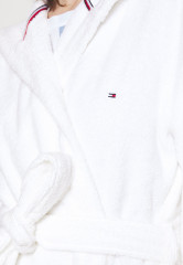 Tommy Hilfiger BATHROBE Dressing gown white ХАЛАТ Халат белый