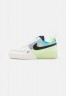 Nike Sportswear AIR FORCE 1 REACT UNISEX Sneaker low white/black/barely volt/ghost green/blue chill/sail AIR FORCE 1 REACT UNISEX Низкие кроссовки женские белый/черный/еле вольт/призрачно-зеленый/синий холод/парус